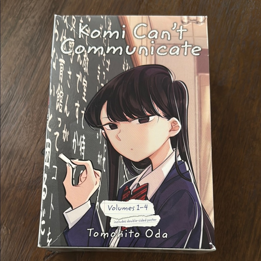Komi Can't Communicate Manga Volumes 1-4